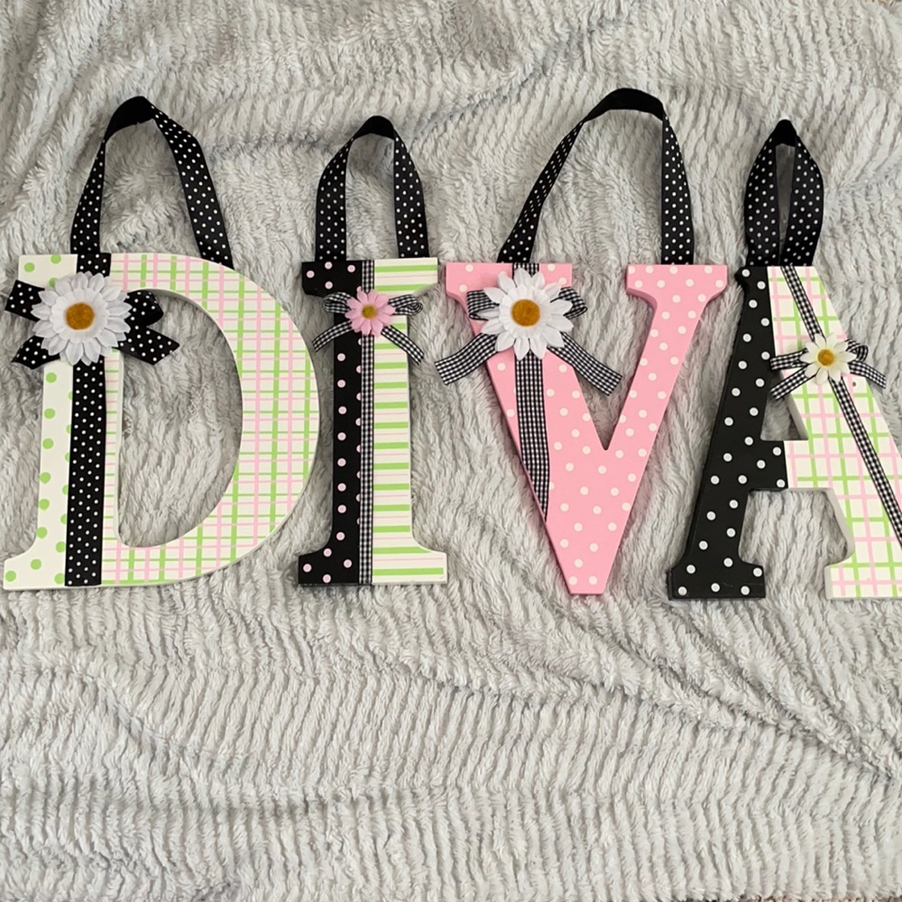 DIVA Custom wooden letters